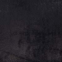 Fake Fur With Foil - Black
