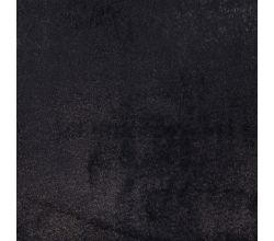 Fake Fur With Foil - Black