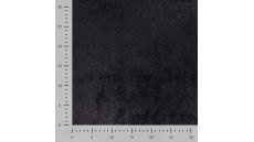 Fake Fur With Foil - Black