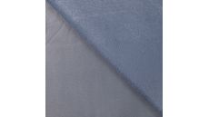 Fake Fur With Foil - Denim