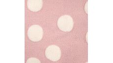 Fur With Dots - Old Pink