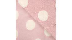 Fur With Dots - Old Pink