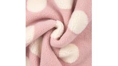 Fur With Dots - Old Pink
