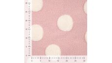 Fur With Dots - Old Pink