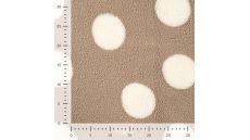 Fur With Dots - Sand