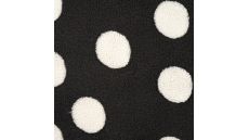 Fur With Dots - Black