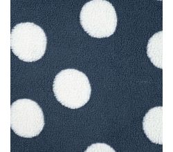 Fur With Dots - Denim