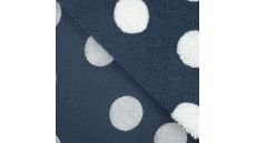 Fur With Dots - Denim