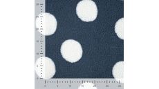 Fur With Dots - Denim