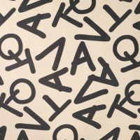 Scuba Suede Alphabet - Letters, Sand