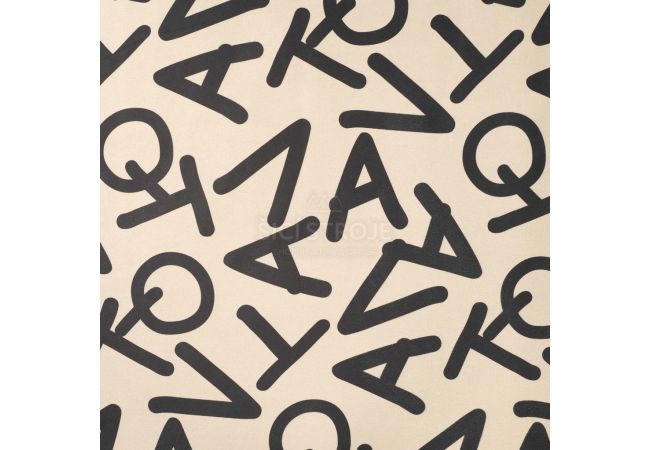 Scuba Suede Alphabet - Letters, Sand