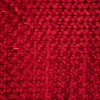 Velour Embossed - Red