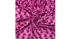 Velour Embossed - Cyclam