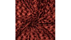 Velour Embossed - Wine