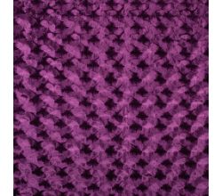 Velour Embossed - Purple
