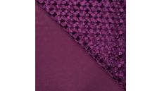 Velour Embossed - Purple