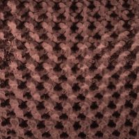 Velour Embossed - Dark Brown