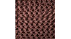 Velour Embossed - Dark Brown
