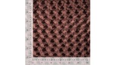 Velour Embossed - Dark Brown