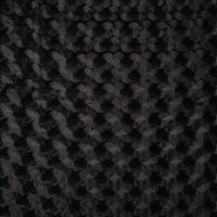 Velour Embossed - Black