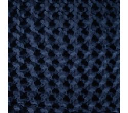 Velour Embossed - Navy