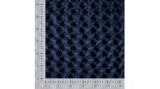 Velour Embossed - Navy