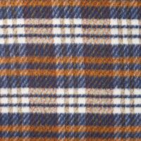 Woollen Check Kirstie - Cognac