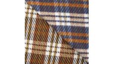 Woollen Check Kirstie - Cognac