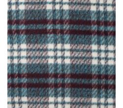 Woollen Check Kirstie - Petrol