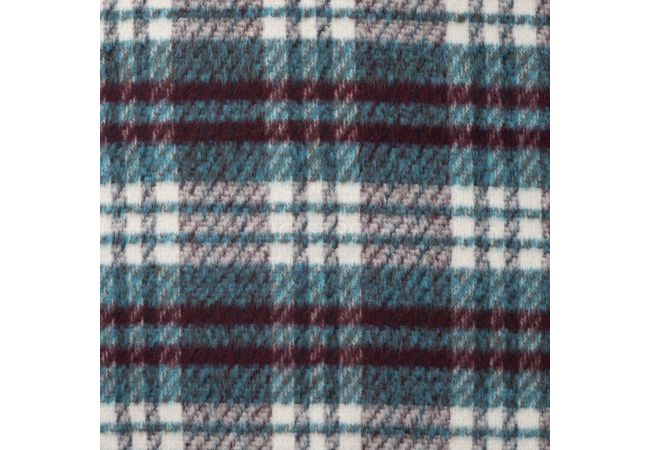 Woollen Check Kirstie - Petrol