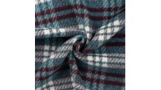 Woollen Check Kirstie - Petrol