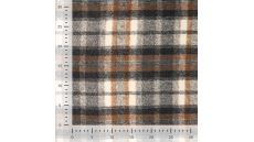 Wool Poly Check Keila - Sand