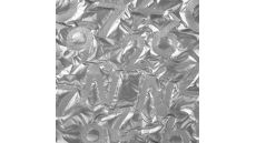 Quiltted Alphabet - Silver Grey