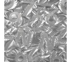 Quiltted Alphabet - Silver Grey
