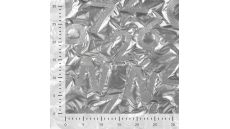 Quiltted Alphabet - Silver Grey