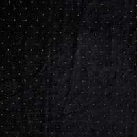 Velour With Dew Drops - Black Gold