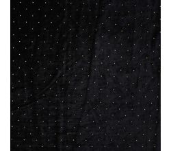 Velour With Dew Drops - Black Gold