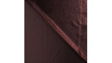 Velour With Foil - Red Black
