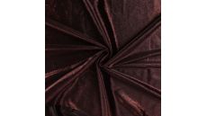 Velour With Foil - Red Black