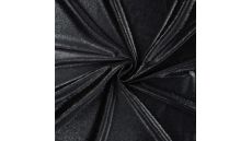 Velour With Foil - Silver Black
