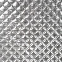 Quilted Poly Creased - Silver Grey