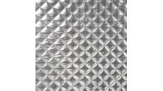 Quilted Poly Creased - Silver Grey