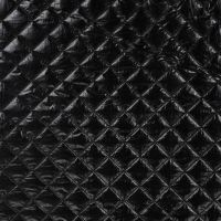 Quilted Poly Creased - Black