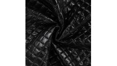 Quilted Poly Creased - Black