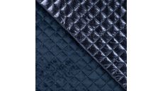 Quilted Poly Creased - Denim