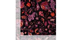 Velour Quilt Karola Print - Flowers, Fuchsia