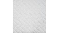 Diagonal Quilt Karly - White