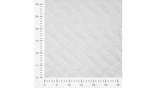 Diagonal Quilt Karly - White