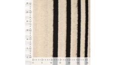 Fringed Cape Kimo - Patch, Black Ecru