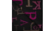 Colored Letters Keith - Cyclam Black